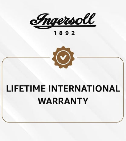 Ingersoll Automatic Black Skeleton Dial With Lifetime Warranty Analog Watch - For Gents  I14401