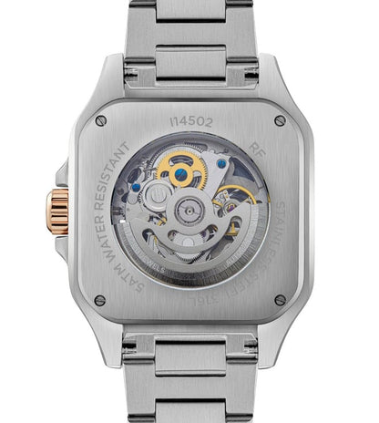 Ingersoll Automatic Grey Skeleton Dial Two-Tone Bracelet With Lifetime Warranty Analog Watch - For I14502