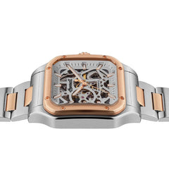 Ingersoll Automatic Grey Skeleton Dial Two-Tone Bracelet With Lifetime Warranty Analog Watch - For I14502