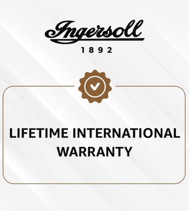 Ingersoll Automatic Grey Skeleton Dial Two-Tone Bracelet With Lifetime Warranty Analog Watch - For I14502