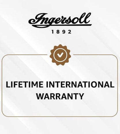 Ingersoll Automatic Grey Skeleton Dial Two-Tone Bracelet With Lifetime Warranty Analog Watch - For I14502