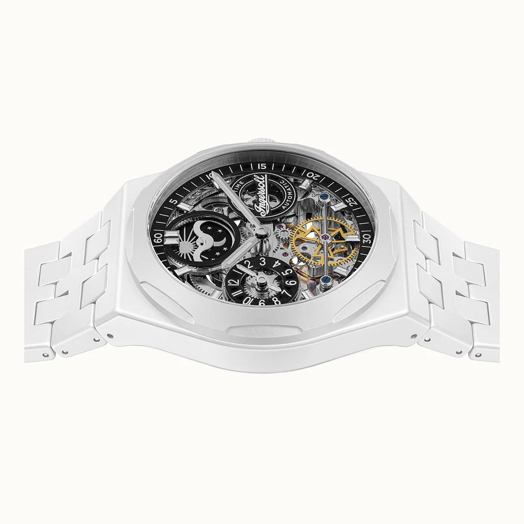 Ingersoll Automatic Ceramic Black Dial With Lifetime Warranty Analog Watch - For Gents  I15101