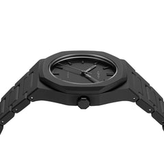 D1 Milano Polycarbon Black Dial & Strap Analog Watch For Men - PCBU01