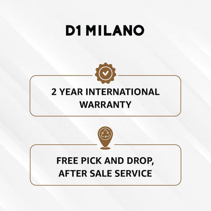 D1 Milano POLYCHRONO Black Dial Quartz Analog Watch - For Gents PHBJ09