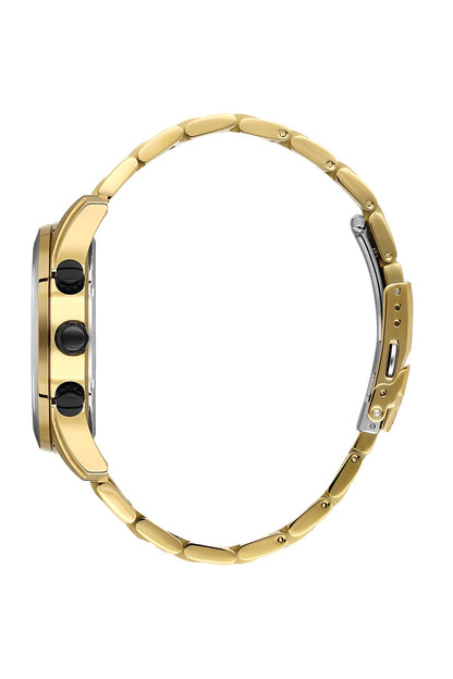 SANTA BARBARA POLO &amp; RACQUET CLUB Quartz VR34B14 Movement Black Dial Analouge Watch For- Gents SB.1.10430-8