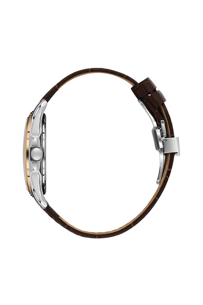 Santa Barbara Polo &amp; Racquet Club  Quartz Silver Dial Watch For -  Gents SB.1.10535-3