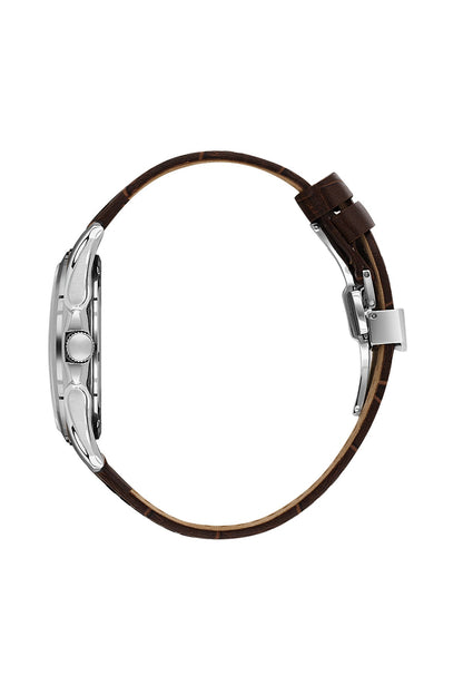 Santa Barbara Polo &amp; Racquet Club  Quartz Silver Dial Watch For -  Gents SB.1.10535-7