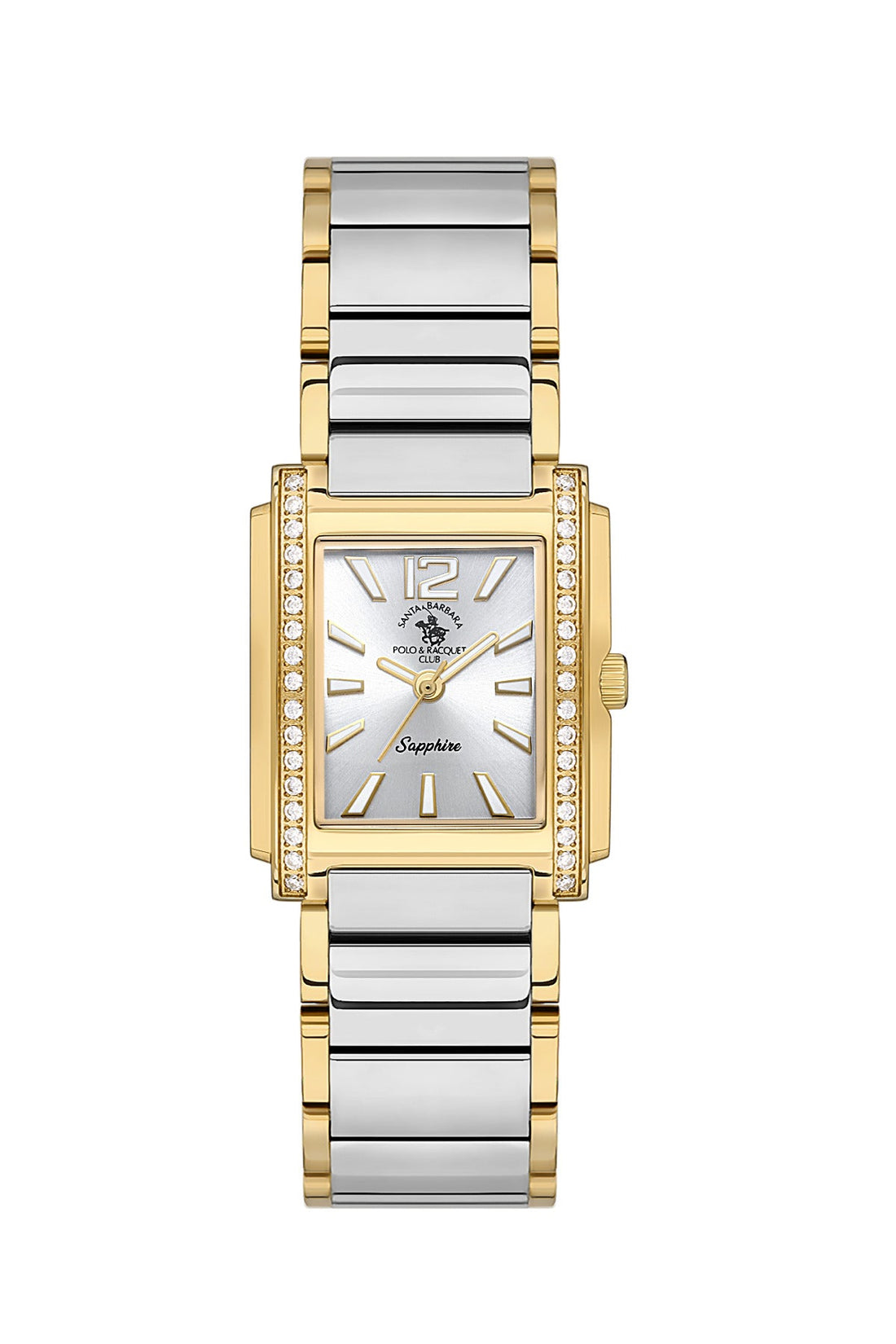 Santa Barbara Polo &amp; Racquet Club  Quartz Silver Dial Watch For -  Ladies SB.1.10547-3
