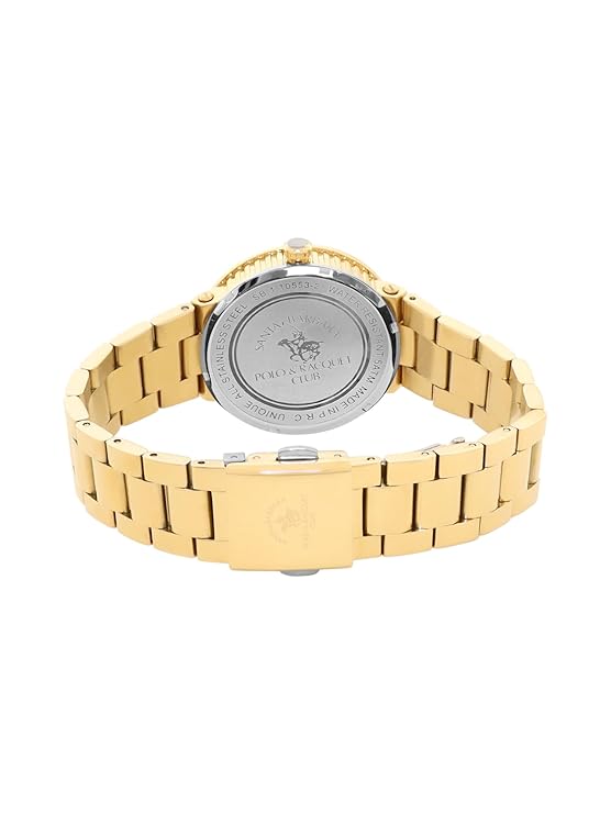 Santa barbara polo &amp; racquet club Analog Black Dial Women&