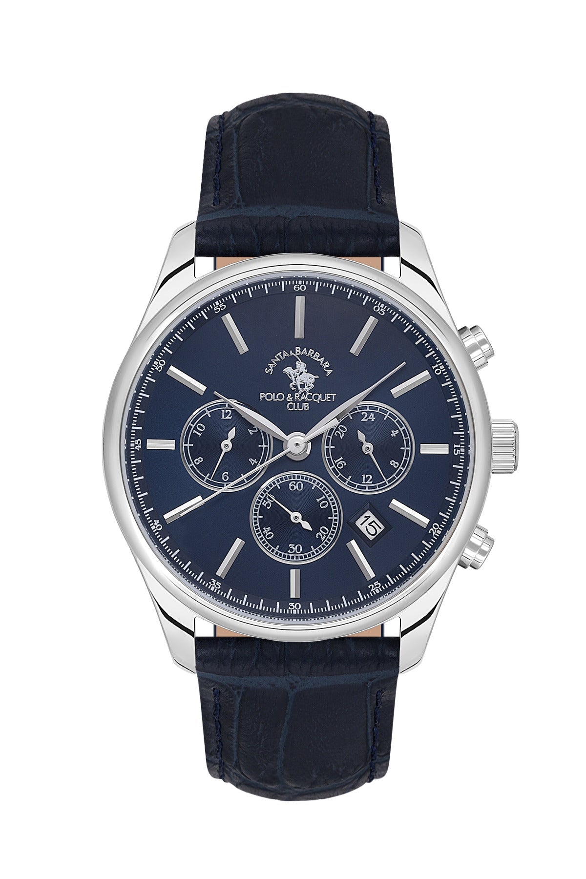 Santa Barbara Polo &amp; Racquet Club Blue Dial Quartz Men&