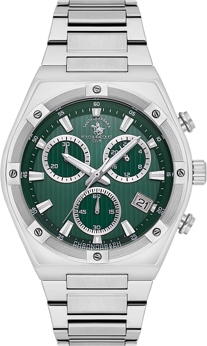 Santa Barbara Polo &amp; Racquet Club Quartz Green  Men SB.1.10583-3