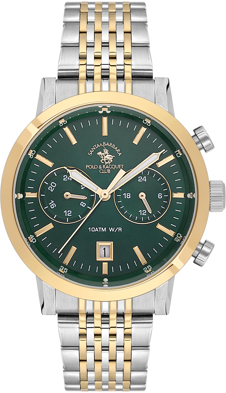 Santa Barbara Polo &amp; Racquet Club Quartz Green  Men SB.1.10585-4