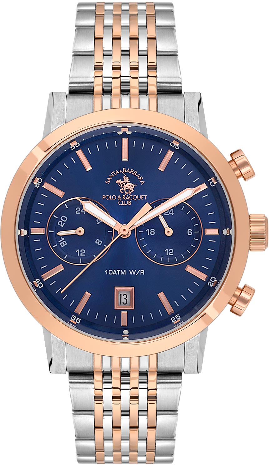 Santa Barbara Polo &amp; Racquet Club Quartz Blue  Men SB.1.10585-5