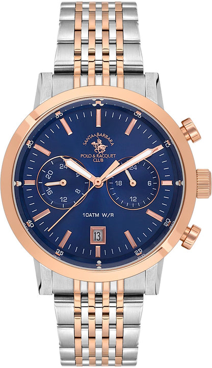 Santa Barbara Polo &amp; Racquet Club Quartz Blue  Men SB.1.10585-5