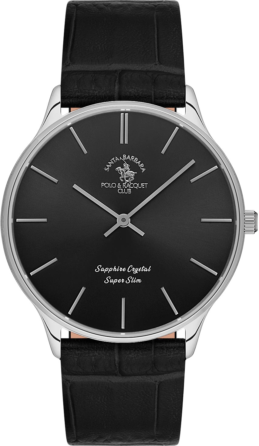 Santa Barbara Polo &amp; Racquet Club Quartz Black  Men SB.1.10603-2