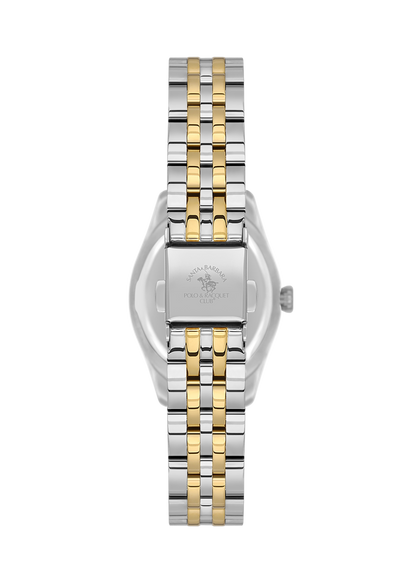 Santa Barbara Polo &amp; Racquet Club Quartz Brown Dial Watch For - Ladies SB.1.10620-5