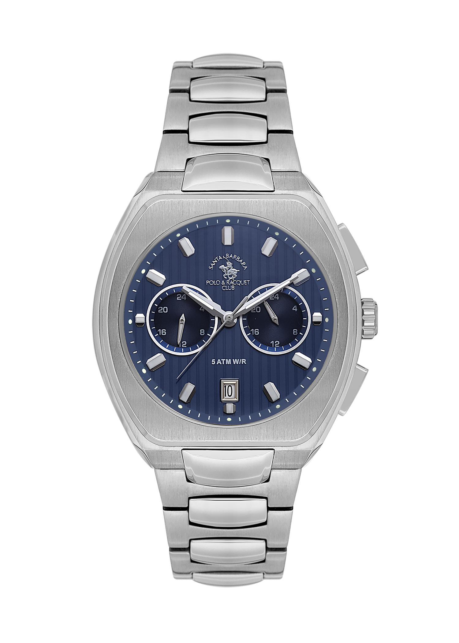 Santa Barbara Polo &amp; Racquet Club Quartz Bue Dial Watch For - Gents SB.1.10622-3
