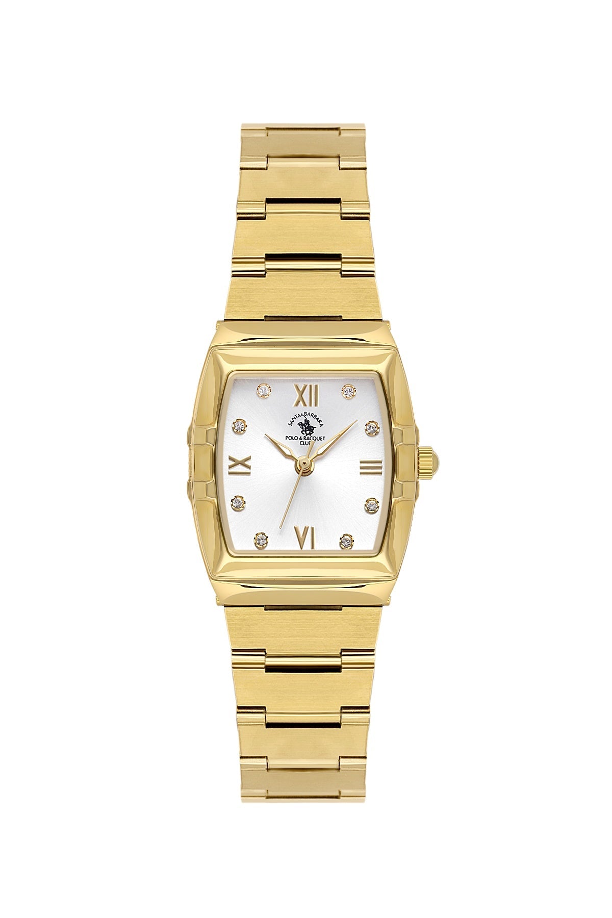 Santa Barbara  Quartz Silver Dial Analog Watch For - Ladies SB.1.10624-2