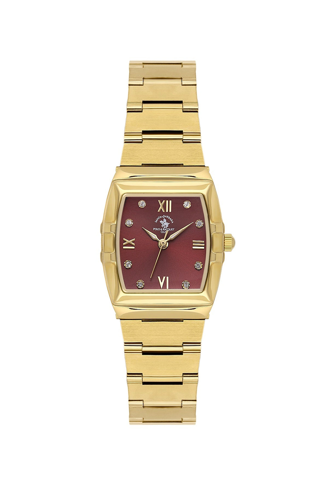 Santa Barbara  Quartz Red Dial Analog Watch For - Ladies SB.1.10624-3