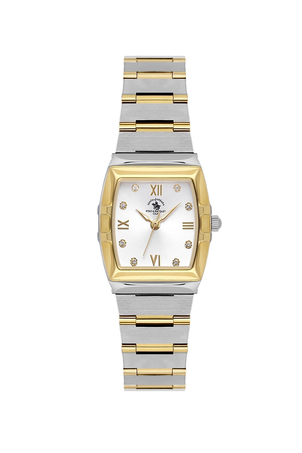 Santa Barbara  Quartz Silver Dial Analog Watch For - Ladies SB.1.10624-4