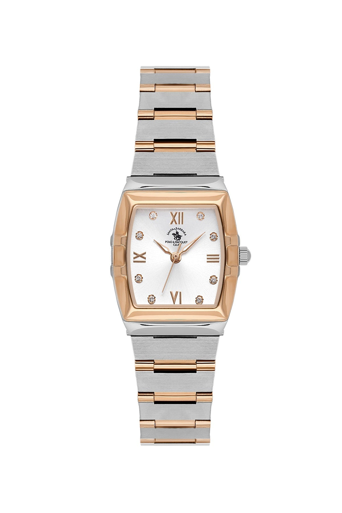 Santa Barbara  Quartz Silver Dial Analog Watch For - Ladies SB.1.10624-6