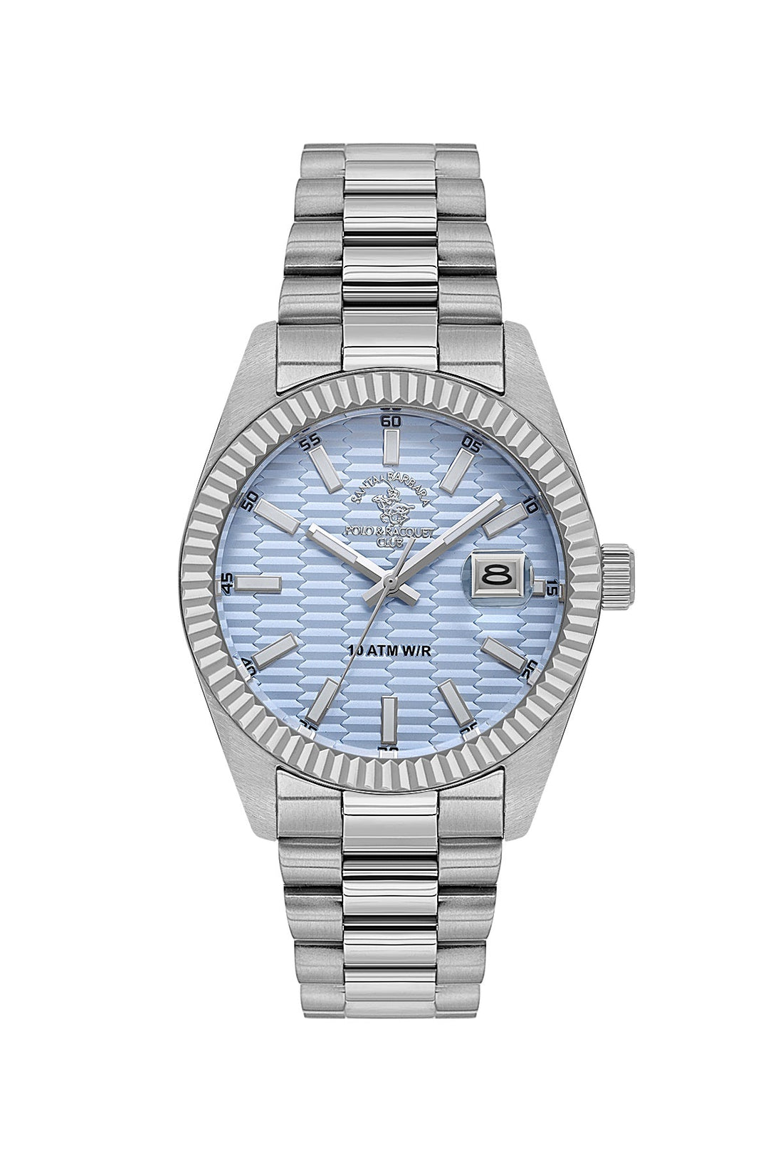 Santa Barbara  Quartz Blue Dial Analog Watch For - Gents SB.1.10626-1