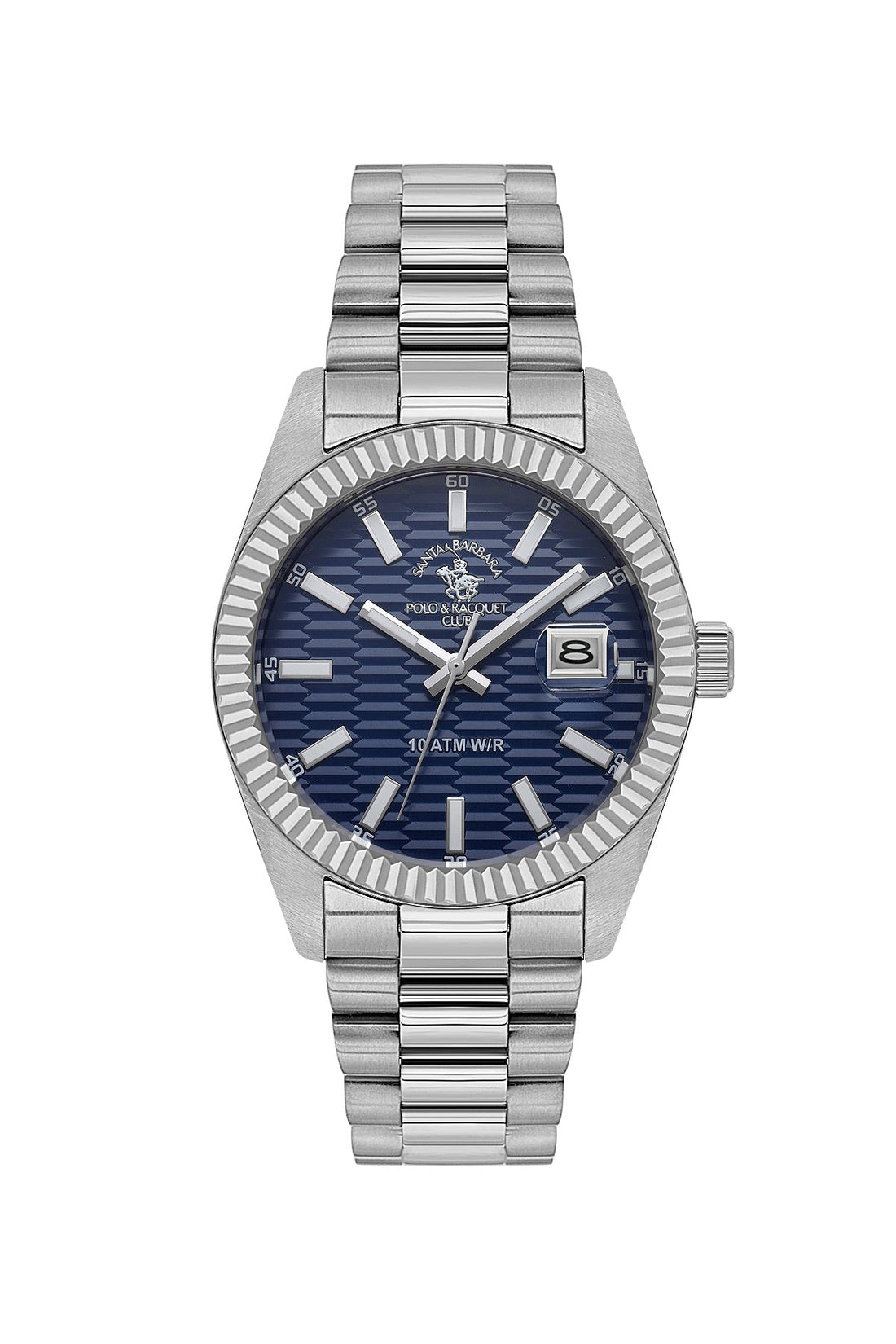 Santa Barbara  Quartz Blue Dial Analog Watch For - Gents SB.1.10626-3