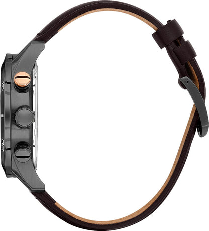 Santa Barbara Polo &amp; Racquet Club  Quartz Black Dial Watch - For Gents SB.1.10627-5