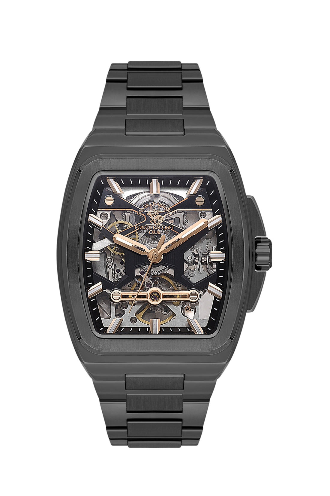 Santa Barbara  Automatic Black Dial Analog Watch For - Gents SB.1.10630-4