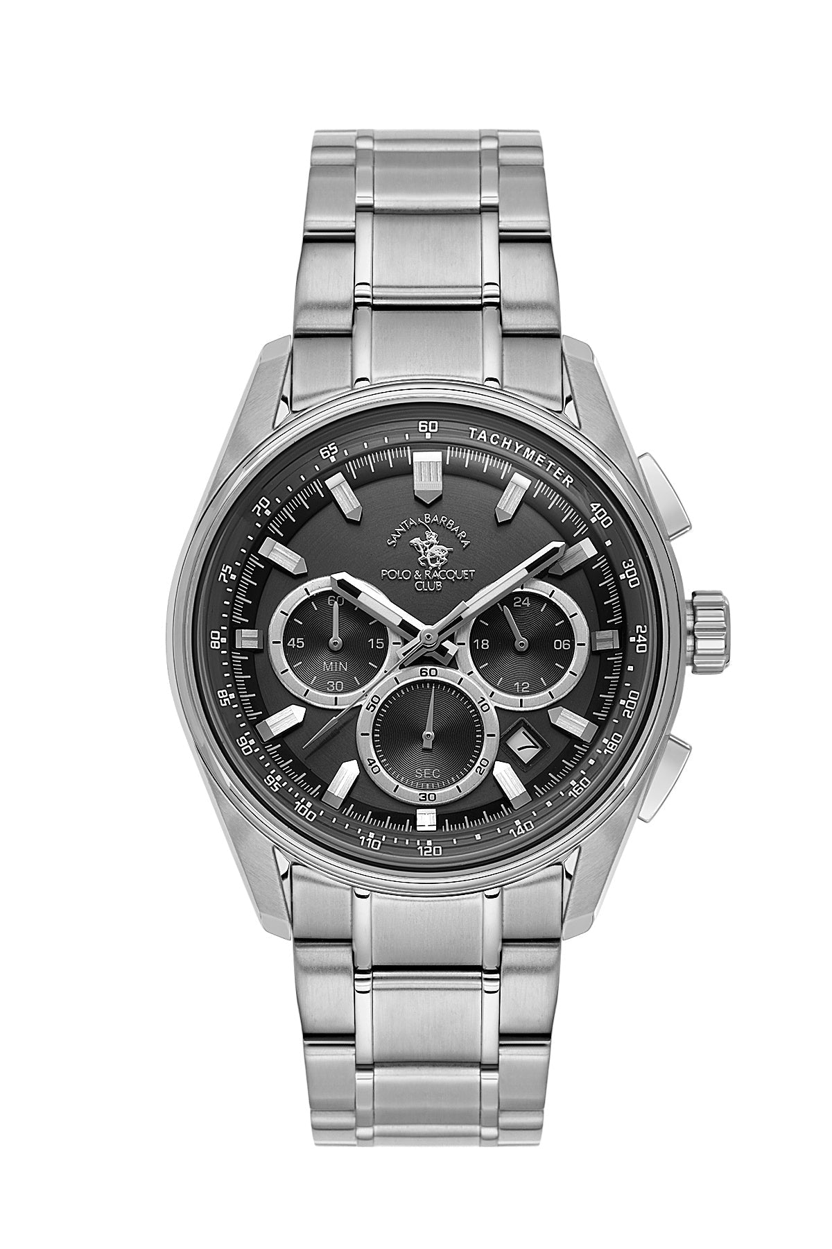 Santa Barbara  Quartz Black Dial Analog Watch For - Gents SB.1.10634-2