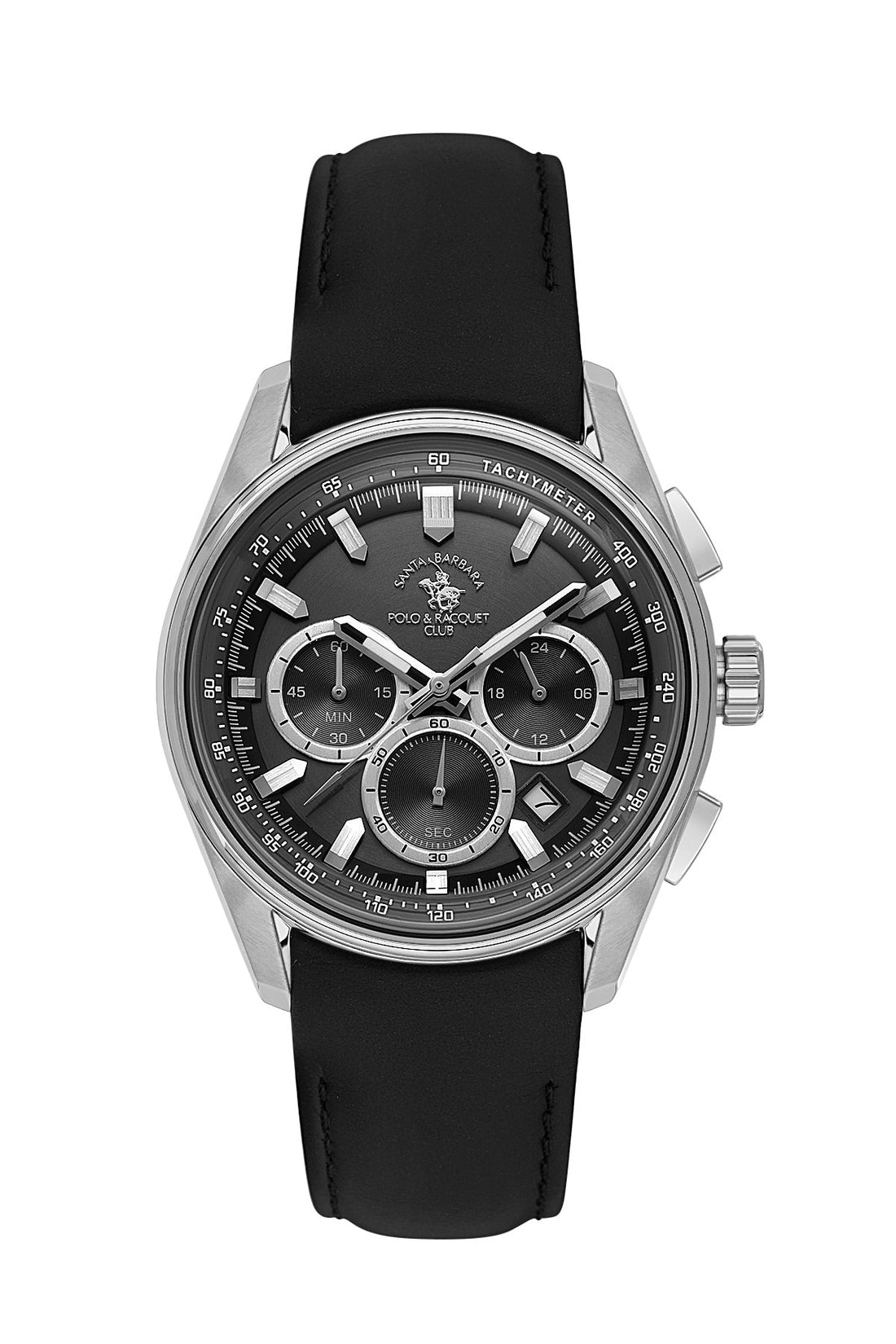 Santa Barbara  Quartz Black Dial Analog Watch For - Gents SB.1.10635-2