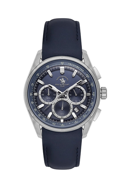 Santa Barbara  Quartz Blue Dial Analog Watch For - Gents SB.1.10635-3