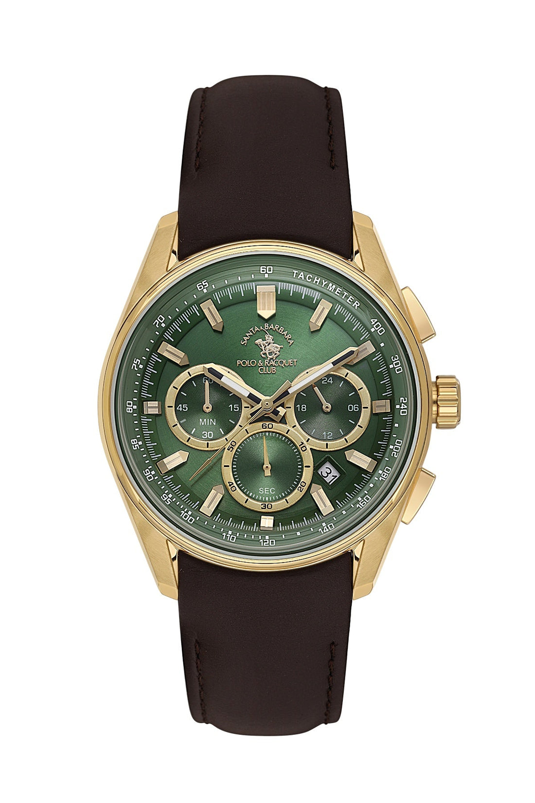 Santa Barbara  Quartz Green Dial Analog Watch For - Gents SB.1.10635-4
