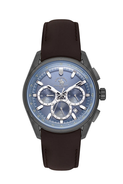 Santa Barbara  Quartz Blue Dial Analog Watch For - Gents SB.1.10635-5