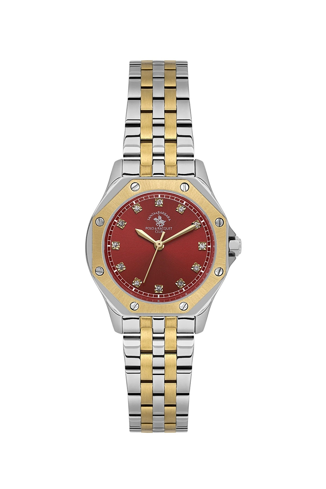Santa Barbara  Quartz Red Dial Analog Watch For - Ladies SB.1.10637-5