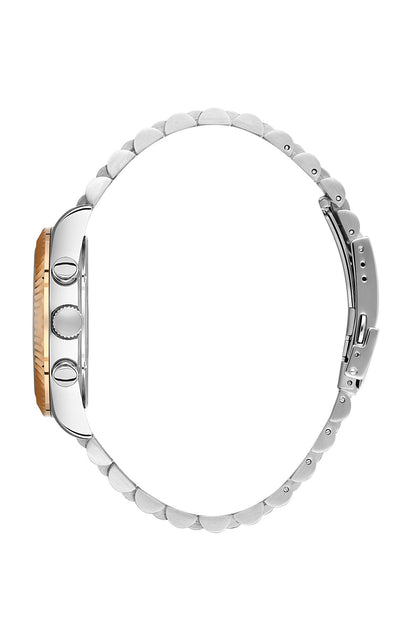 Santa Barbara Polo &amp; Racquet Club  Quartz Silver Dial Watch For -  Gents SB.1.10653-6