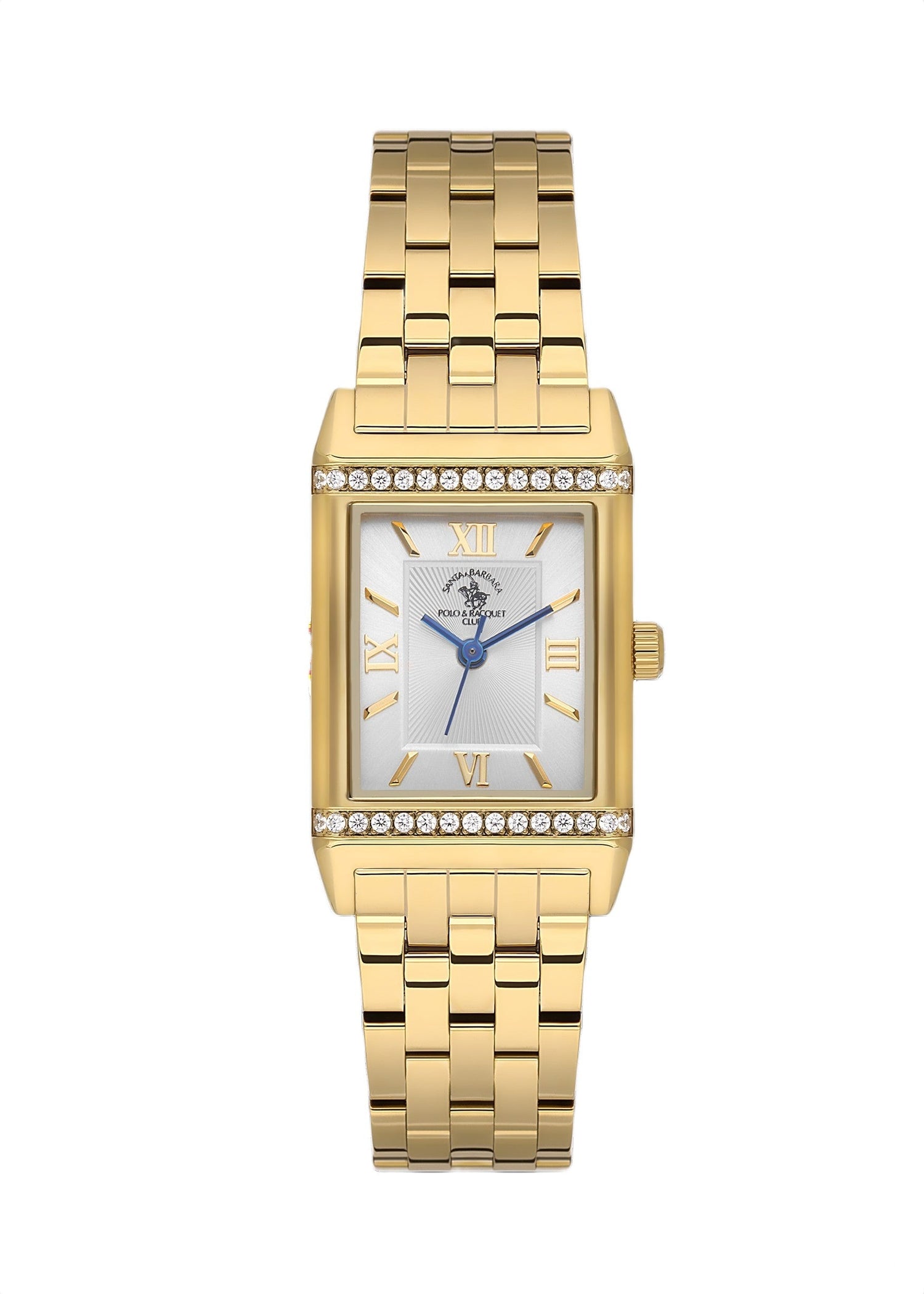 Santa Barbara Polo &amp; Racquet Club  Quartz Silver Dial Watch For -  Ladies SB.1.10655-2