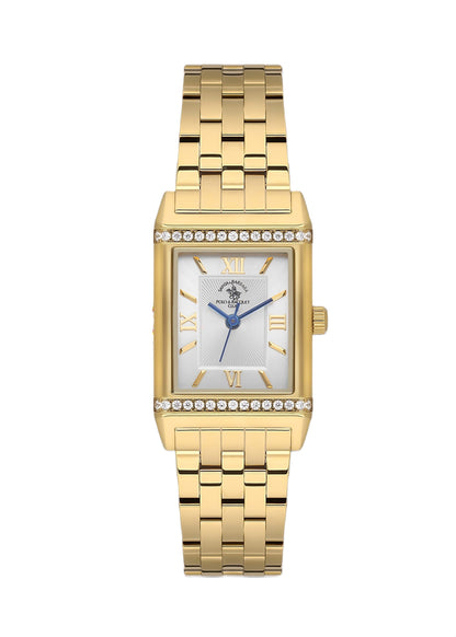 Santa Barbara Polo &amp; Racquet Club  Quartz Silver Dial Watch For -  Ladies SB.1.10655-2
