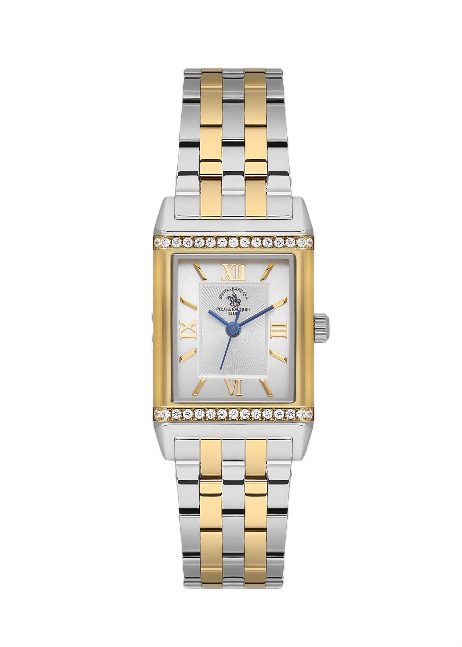Santa Barbara Polo &amp; Racquet Club  Quartz Silver Dial Watch For -  Ladies SB.1.10655-4