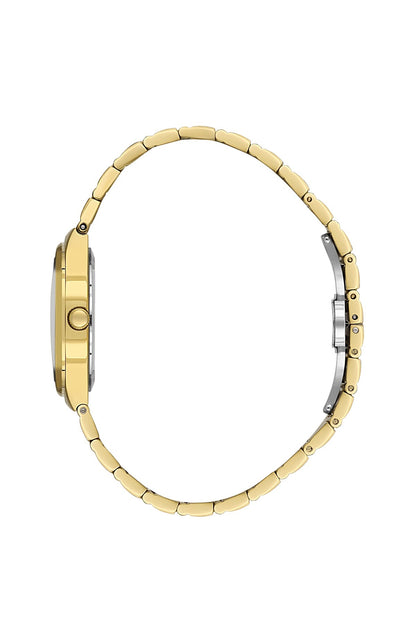 SANTA BARBARA POLO &amp; RACQUET CLUB Quartz 2035 Movement Black Dial Analouge Watch For- Ladies SB.1.10665-3