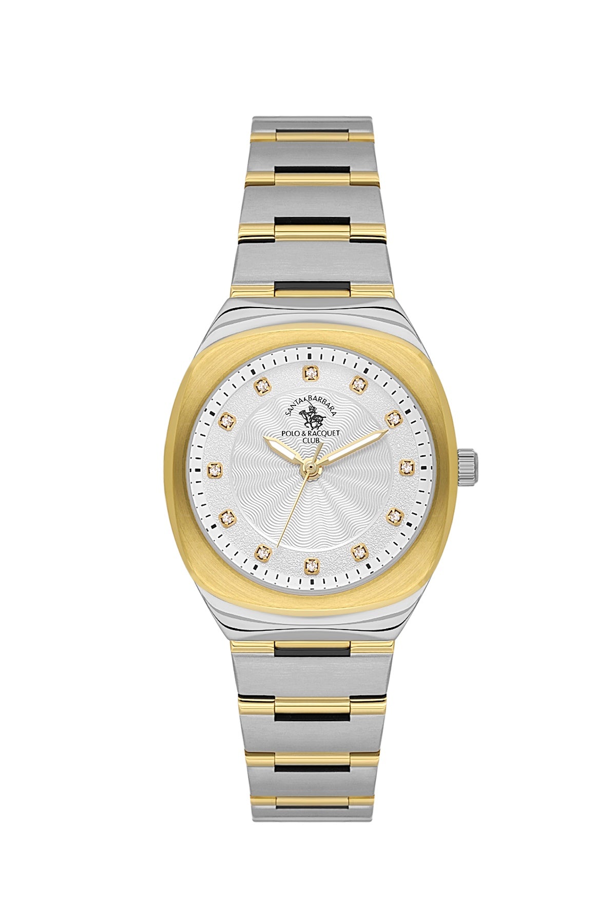 SANTA BARBARA POLO & RACQUET CLUB Quartz 2035 Movement Silver Dial Analouge Watch For- Ladies SB.1.10665-4