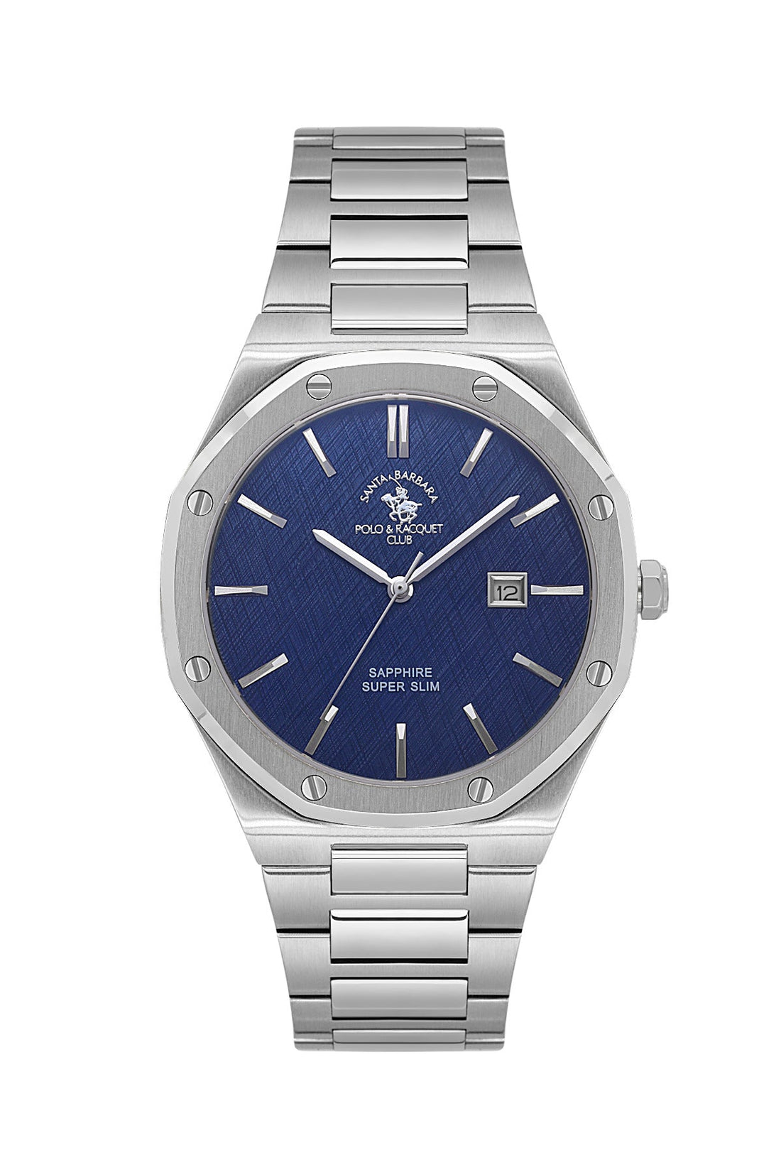 Santa Barbara Polo &amp; Racquet Club  Quartz Blue Dial Watch For -  Gents SB.1.10673-3