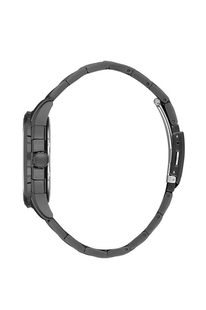 Santa Barbara Polo &amp; Racquet Club  Quartz Black Dial Watch For -  Gents SB.1.10674-5