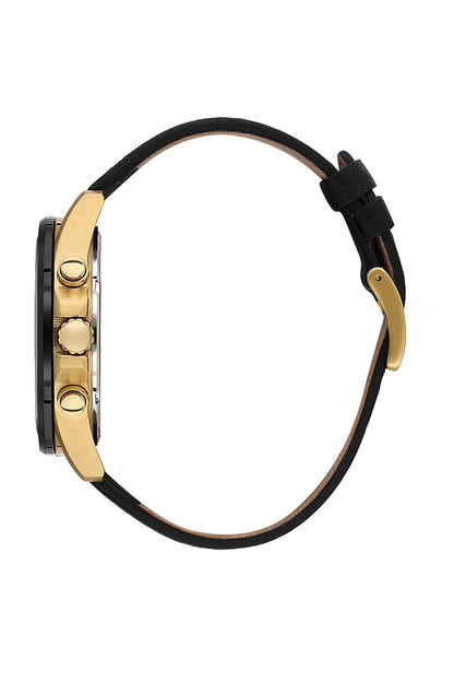 SANTA BARBARA POLO &amp; RACQUET CLUB Quartz JP15-00Y Movement Black Dial Analouge Watch For- Gents SB.1.10676-5