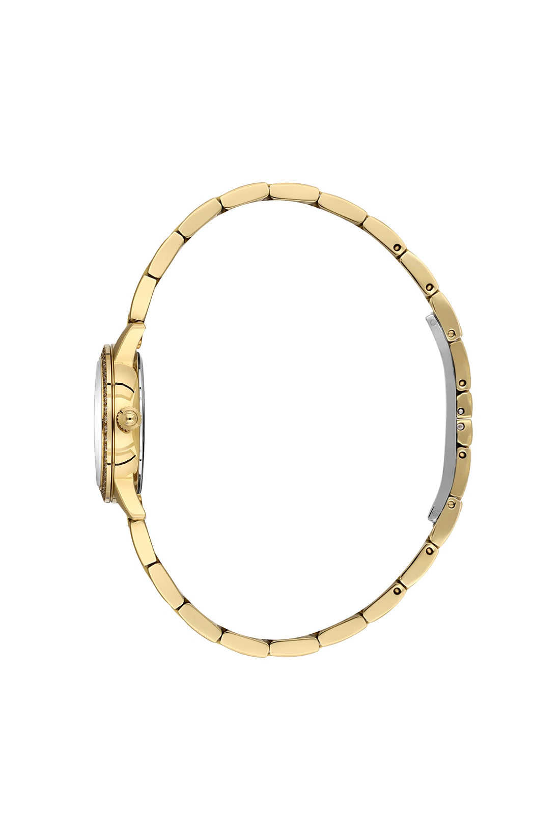 Santa Barbara Polo &amp; racquet Club Quartz  Gold Dial Analog Watch For -  Ladies SB.1.10681-3