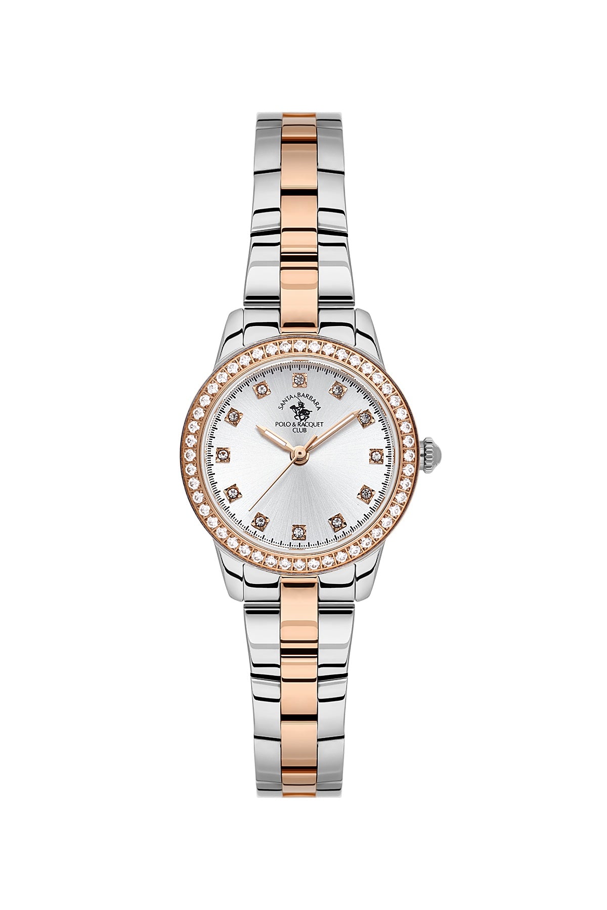 Santa Barbara Polo &amp; racquet Club Quartz  Silver Dial Analog Watch For -  Ladies SB.1.10681-6