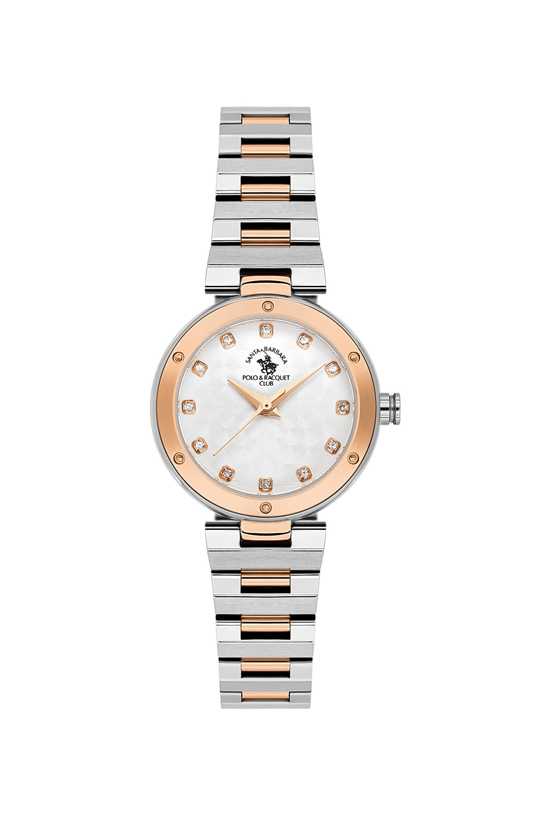 Santa Barbara Polo &amp; racquet Club Quartz  Silver Dial Analog Watch For -  Ladies SB.1.10682-5