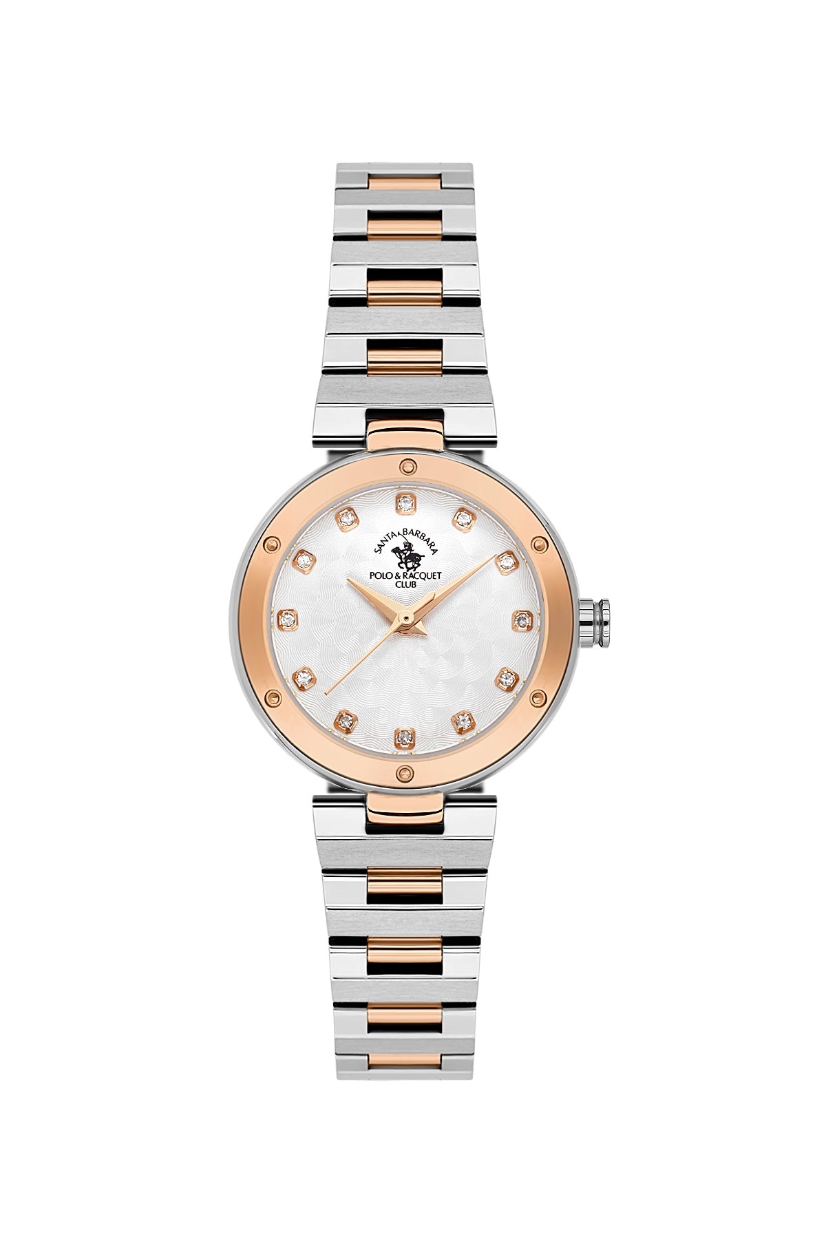 Santa Barbara Polo &amp; racquet Club Quartz  Silver Dial Analog Watch For -  Ladies SB.1.10682-5
