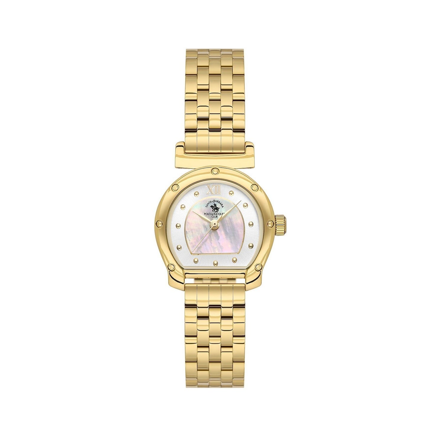 Santa Barbara Polo &amp; Racquet Club Quartz White Dial Analog Watch For - Ladies SB.1.10683-2