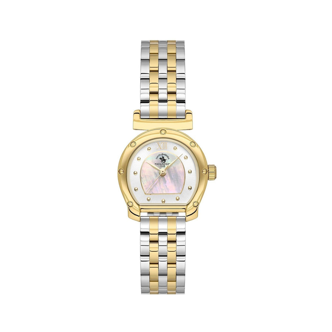 Santa Barbara Polo &amp; Racquet Club Quartz White Dial Analog Watch For - Ladies SB.1.10683-3